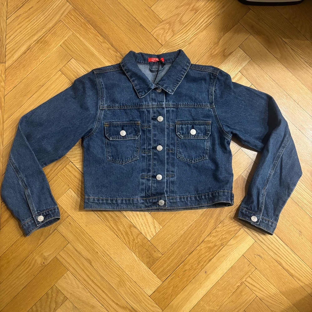 NWT HH Jeans Los Angeles Semi-Cropped Denim Jacket